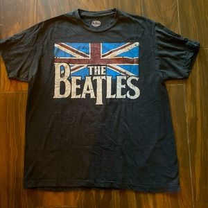 Grey mens Beatles shirt